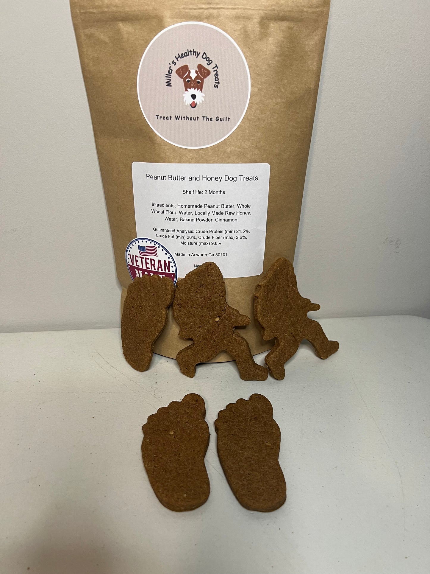 Homemade Sasquatch and Big Foot Dog Treats